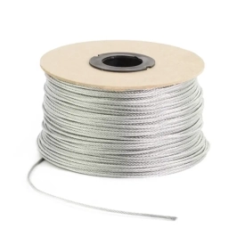 Ocelové lano pozinkované na cívce 6x7+FC,B, DIN 3055